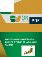 Presentación Bolsa de Valores Rendimientos PDF