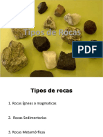 1 Tipo de Rocas