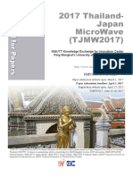 2017 Thailand-Japan Microwave (Tjmw2017) : Kmutt