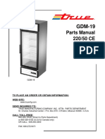 Parts Manual 220/50 CE: To Place An Order or Obtain Information: Web Site