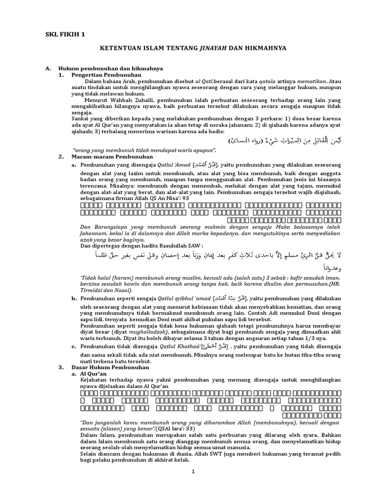 Skl Fikih 1 15 Folio