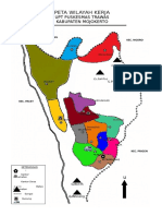 Peta Wilayah Kerja Puskesmas Trawas