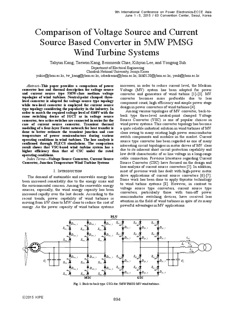 Comparison of Voltage Source and Current Source Based Converter in 5MW ...