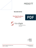 VibroSight Release Notes