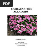 Download Catharanthus alkaloids by hummingbird70 SN3547408 doc pdf