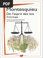 La Pensee Politique De Montesquieu Montesquieu Separation Des Pouvoirs