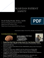 Komunikasi Dan Patient Safety: DR - Dr.taufiq Pasiak, M.Kes., M.PD