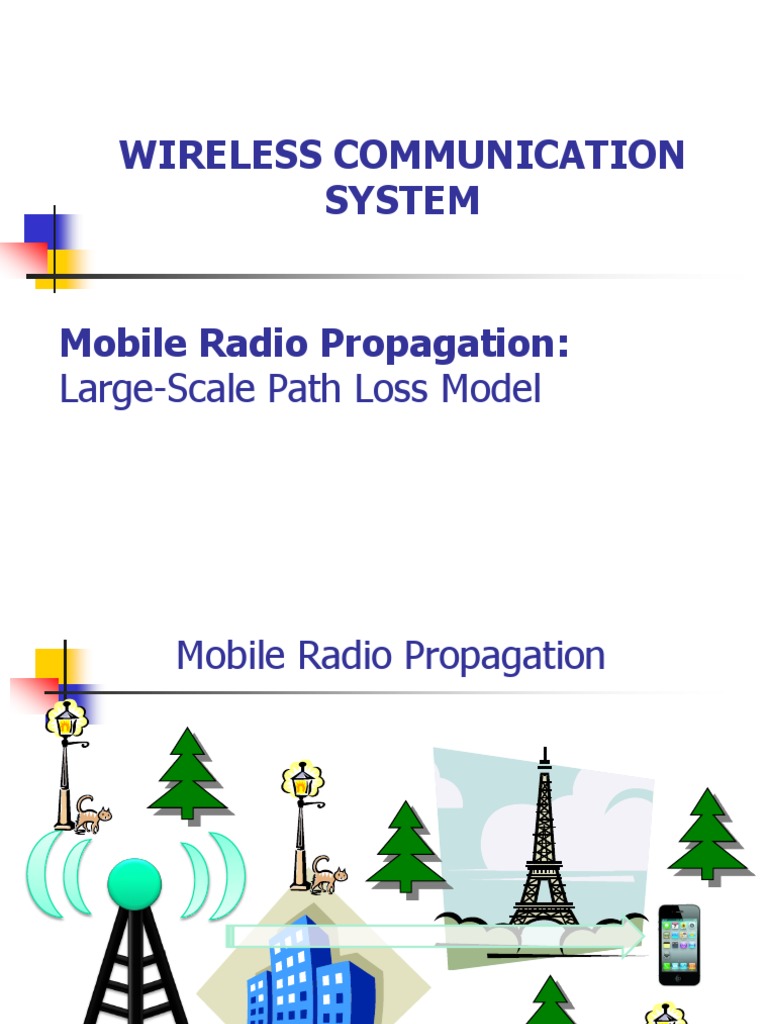 Large-Scale Path Loss in Wireless Communication | PDF | Radio ...
