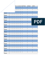 40k Roster Sheet