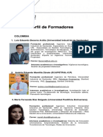 Perfil de Formadores