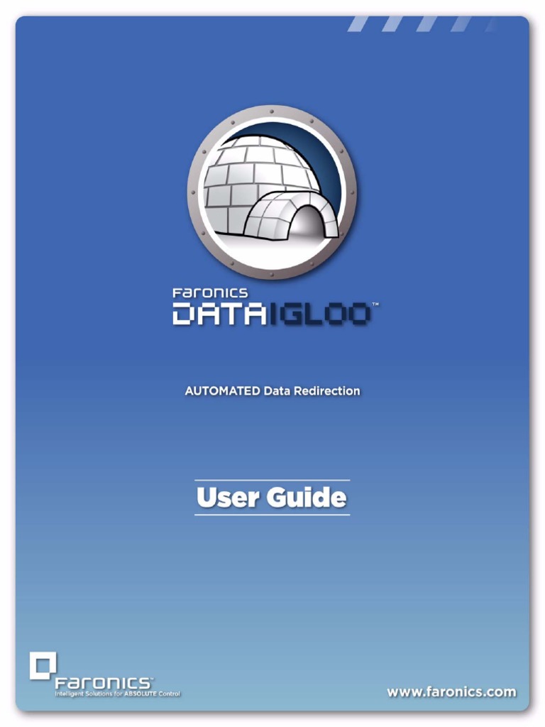 Data Igloo User Guide | PDF | Windows Registry | Computer Virus
