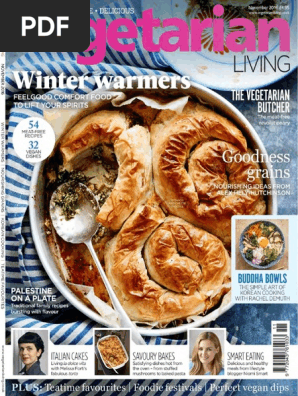 Vegetarian Living November 2016 Uk Umami Veganism - 