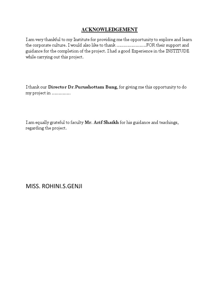 Dress Code Acknowledgement Form