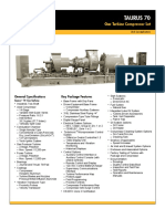 Taurus 70: Gas Turbine Compressor Set