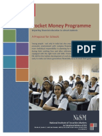 Pocket Money - A Proposal For Imparting Financial Education To School Students - Website