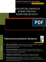 Pengantar Jaringan Komputer Dan Komunikasi Data