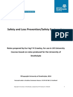 Safety and Loss Prevention Teaching Notes