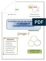 Rapport de Fin de Formation PDF