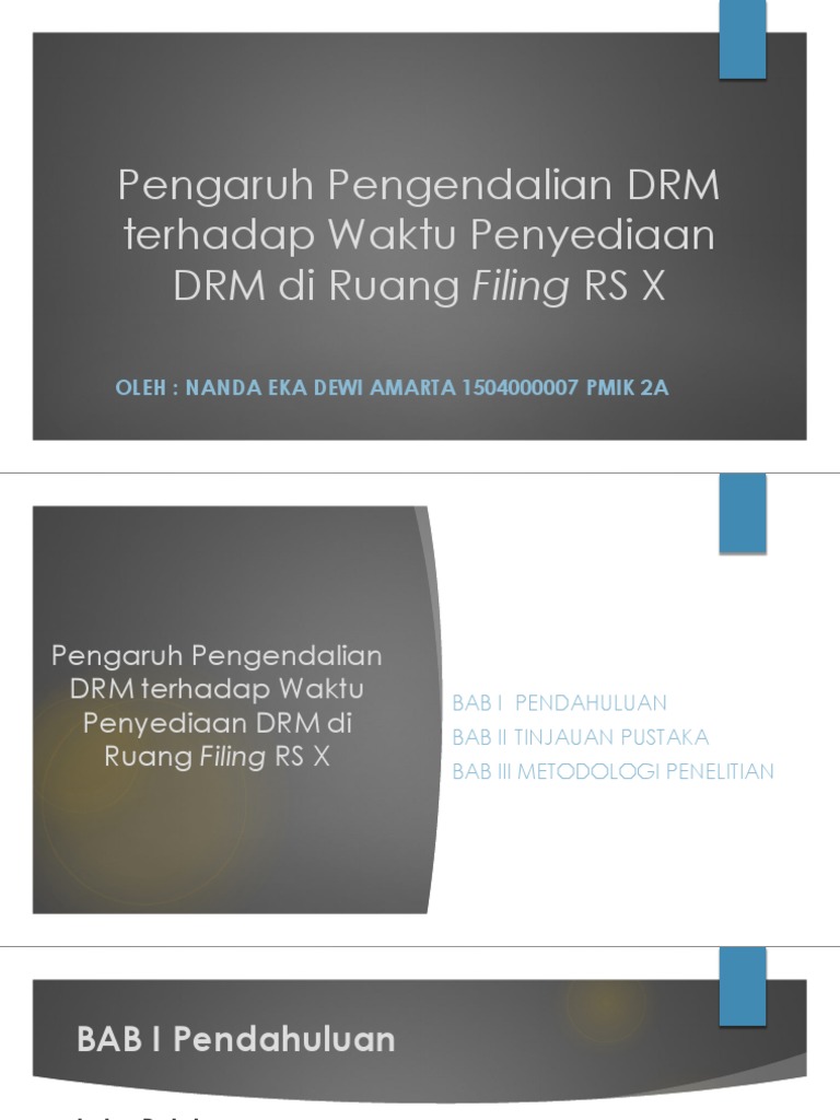 Contoh Seminar Proposal Laporan Tugas Akhir  PDF