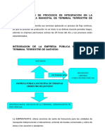 Estructuracion de Procesos de Integracion en La Empresa Pública Municipal de Terminal Terrestre de Quevedo