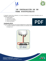 Manual de Instalación Panel Fotovoltaico