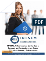 Mf0819 1 Operaciones de Tendido Y Tensado de Conductores en Redes Electricas Aereas Y Subterraneas Online