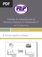 Custos de Estoque Lec Lef