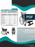 Ergonomic Wheelchairs S 105