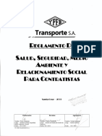 Reglamento SSMS para Contratistas