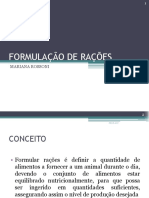 Formulação de Rações