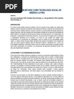 Museo Comunitario Como Tecnologia Social