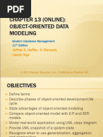 Chapter 13 (Online) : Object-Oriented Data Modeling: Jeffrey A. Hoffer, V. Ramesh, Heikki Topi