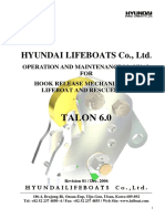 Hyundai Lifeboats Operation and Maintenance Manual