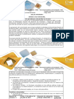 Guia de actividad y rúbrica de evaluación-Actividad 3 - Analizar el plan de desarrollo y las políticas públicas.