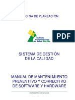 Mantenimientos Correc y Preve PDF