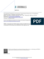 Starbucks Brandscape and Consumers Experiences Og Glocalization PDF