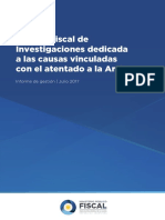 Informe Fiscales AMIA 2017