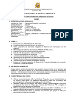 Gestion de Proyectos Informaticos 2010 II Decimo Ciclo PDF