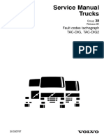 Service Manual Trucks: Fault Codes Tachograph Tac-Dig, Tac-Dig2