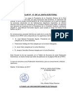 Procesos Electorales Federación Española de Vela