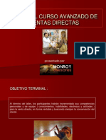 Material Curso Avanzado de Ventas Directas