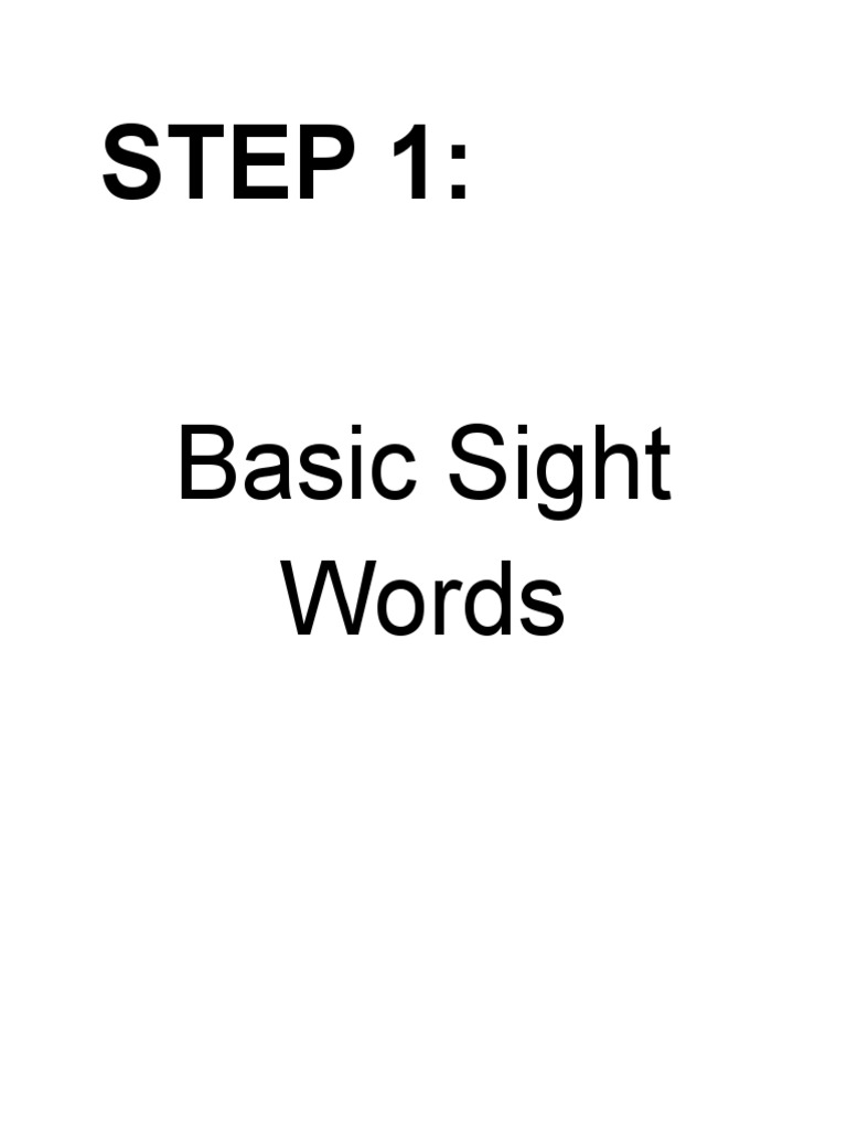 Step 1 | PDF