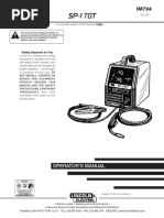 Lincoln Welding Sp 170t Im794