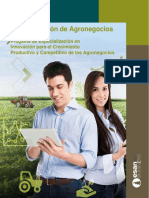 Maestría Agro Brochure