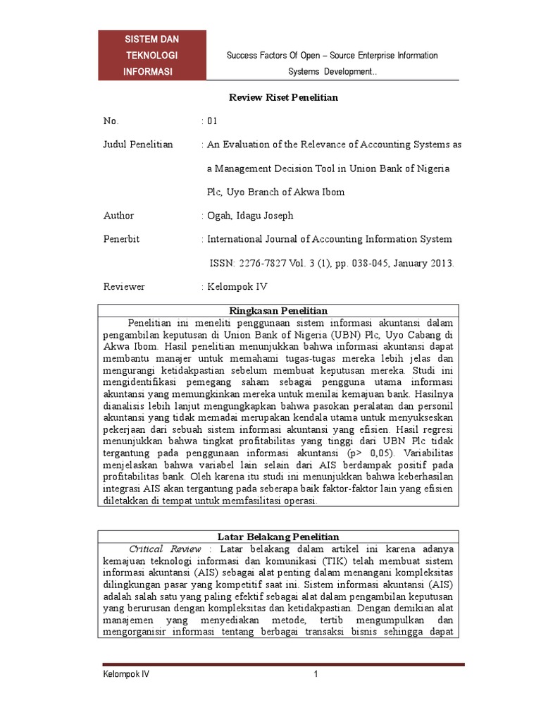 Review Jurnal Internasional Kelompok 4 Pdf