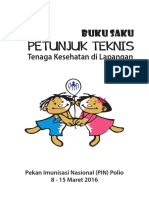 Buku Saku Dan Buku Juknis Pin Polio