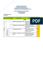 Dosificación Educación Física PDF