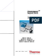 User Manual For Magnetic Stirrer THERMO