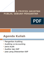 AUDIT & PROFESI AKUNTAN PUBLIK; PENGANTAR SINGKAT