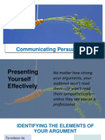 Communicating Persuasively - PPP